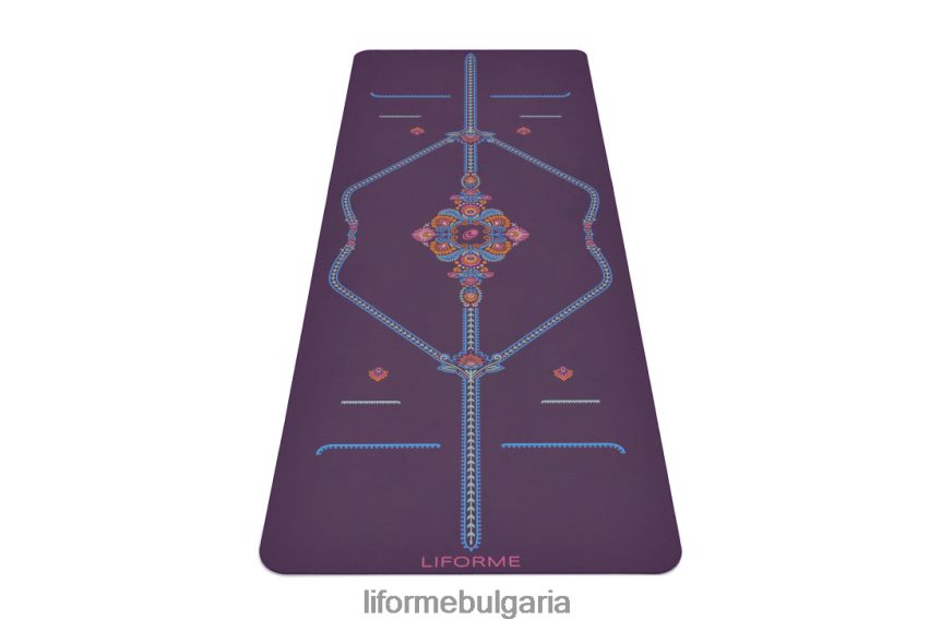 4l8hjj13_liforme_d0b2d0bdd0b8d0bcd0b0d182d0b5d0bbd0bdd0b0_d0b3d180d0b0d0b4d0b8d0bdd181d0bad0b0_d0bfd0bed181d182d0b5d0bbd0bad0b.jpg 4L8HJJ13 Liforme внимателна градинска постелка за йога лилаво/флорално постелки за йога - Image 1