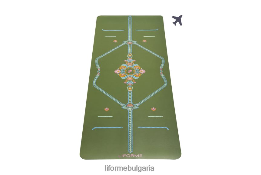 4l8hjj43_liforme_d0b2d0bdd0b8d0bcd0b0d182d0b5d0bbd0bdd0b0_d0b3d180d0b0d0b4d0b8d0bdd181d0bad0b0_d0bfd18ad182d0bdd0b0_d0bfd0bed1.jpg 4L8HJJ43 Liforme внимателна градинска пътна постелка маслинено/флорално постелки за йога - Image 1