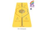 4L8HJJ51 Liforme подложка за пътуване Rainbow Hope жълто/дъга постелки за йога