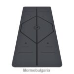 4L8HJJ66 Liforme детска класическа постелка за йога сиво постелки за йога