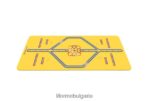 4L8HJJ76 Liforme детска постелка за игрива йога жълто постелки за йога - Image 2