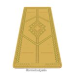 4L8HJJ24 Liforme величествена килимна постелка за йога златен пясък постелки за йога