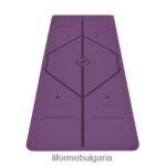 4L8HJJ70 Liforme детска класическа постелка за йога лилава земя постелки за йога