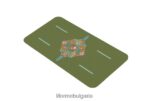 4L8HJJ81 Liforme внимателна градинска йога подложка маслинено/флорално колекция - Image 2